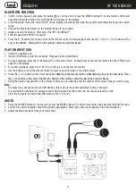 Preview for 13 page of Trevi XF 1300 BEACH User Manual