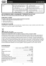 Preview for 33 page of Trevi XF 1300 BEACH User Manual