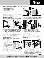 Preview for 3 page of TREX DeckLighting Installation Instructions