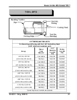 Preview for 21 page of TRI tool 01-1320 Manual