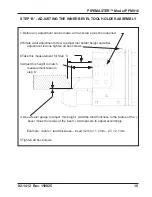 Preview for 17 page of TRI tool PIPEMASTER PFM816 Operation Manual