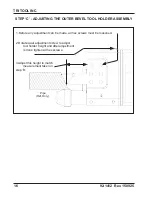 Preview for 18 page of TRI tool PIPEMASTER PFM816 Operation Manual