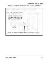 Preview for 19 page of TRI tool PIPEMASTER PFM816 Operation Manual