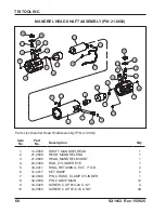 Preview for 62 page of TRI tool PIPEMASTER PFM816 Operation Manual