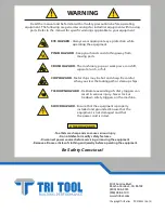 Preview for 65 page of TRI tool PIPEMASTER PFM816 Operation Manual