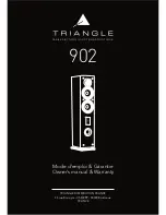 TriangleTube 902 series Owner'S Manual preview