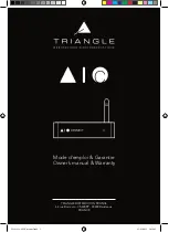 Preview for 1 page of TriangleTube AIO Owner'S Manual & Warranty