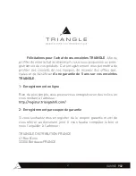 Preview for 2 page of TriangleTube Antal 902 Owner'S Manual