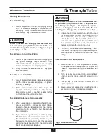 Preview for 8 page of TriangleTube Challenger User'S Information Manual