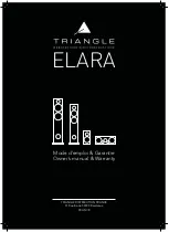 TriangleTube ELARA LN02 Owner'S Manual & Warranty preview