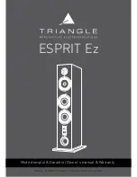 Preview for 1 page of TriangleTube ESPRIT Ez Owner'S Manual And Warranty