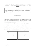 Preview for 20 page of TriangleTube MAGELLAN CELLO Owner'S Manual & Warranty