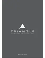 Preview for 30 page of TriangleTube MAGELLAN CELLO Owner'S Manual & Warranty