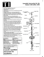 Preview for 2 page of Triarch 31125 Assembly Instructions