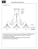 Preview for 1 page of Triarch 31137 Assembly Instructions