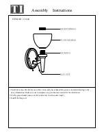 Triarch 31160/1 Assembly Instructions preview