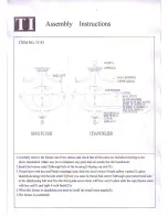 Preview for 1 page of Triarch 31181 Assembly Instructions