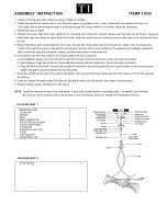 Preview for 1 page of Triarch 31532 Assembly Instructions