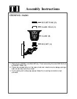 Preview for 1 page of Triarch 31620 Assembly Instructions