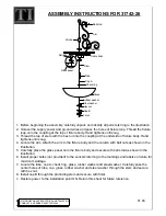 Preview for 1 page of Triarch 31742/26 Assembly Instructions