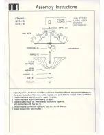 Preview for 1 page of Triarch 32751-15 Assembly Instructions