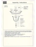 Preview for 1 page of Triarch 32771-18 Assembly Instructions