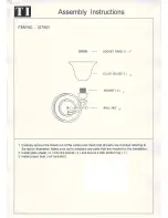 Preview for 1 page of Triarch 32780/1 Assembly Instructions