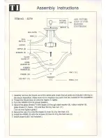 Triarch 32781 Assembly Instructions preview