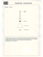 Triarch 32789 Assembly Instructions preview