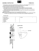 Triarch 60132 Assembly Instructions preview