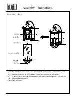 Preview for 1 page of Triarch 75300-10 Assembly Instructions