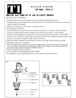 Preview for 1 page of Triarch 75310/14 Installation Instructions