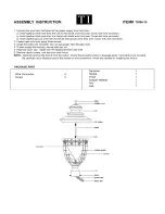 Triarch 75366/10 Assembly Instructions preview