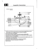 Preview for 1 page of Triarch Indoor Lighting 31121-25 Assembly Instructions Manual