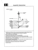 Preview for 1 page of Triarch Indoor Lighting 31122-26 Assembly Instructions