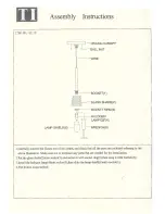 Triarch Indoor Lighting 31179 Assembly Instructions preview