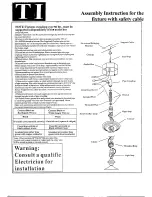 Preview for 2 page of Triarch Indoor Lighting 31401-38 Assembly Instruction