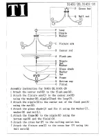 Triarch Indoor Lighting 31431-25 Assembly Instructions preview