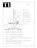 Triarch Indoor Lighting 31454 Assembly Instructions preview