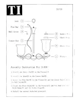 Preview for 1 page of Triarch Indoor Lighting 31458 Assembly Instructions