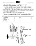 Preview for 1 page of Triarch Indoor Lighting 31530/2 Assembly Instructions