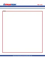 Preview for 2 page of TRIATEK FMS-1655 Installation Manual