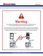 Preview for 4 page of TRIATEK HMS-1650 Installation Manual