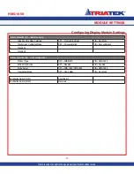 Preview for 35 page of TRIATEK HMS-1650 Installation Manual