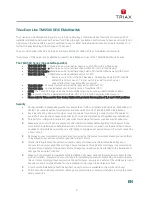 Preview for 2 page of Triax TMS 5XX SE AQ-EU Series User Manual