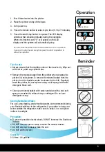 Preview for 5 page of Tribest Duet DU-420 User Manual