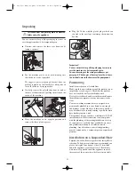 Preview for 23 page of Tricity Bendix AW 1201 W Operating & Installation Instructions Manual