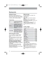 Preview for 10 page of Tricity Bendix AW 1202 W User Manaul