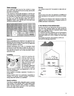 Preview for 5 page of Tricity Bendix AW1070 Operating And Installation Instructions