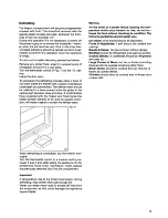 Preview for 13 page of Tricity Bendix BF 412 W Operating And Installation Instructions